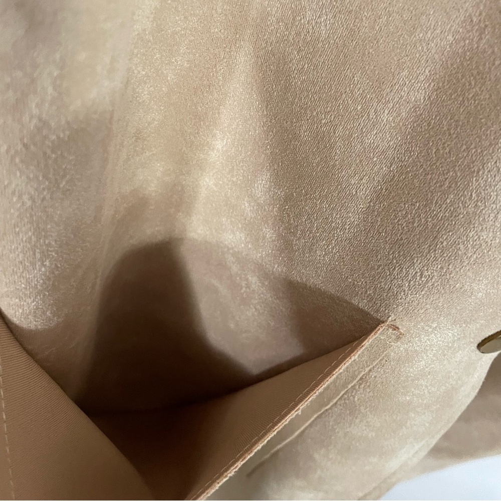 BLVD Vegan Suede Trench Coat - Picture 3 of 8